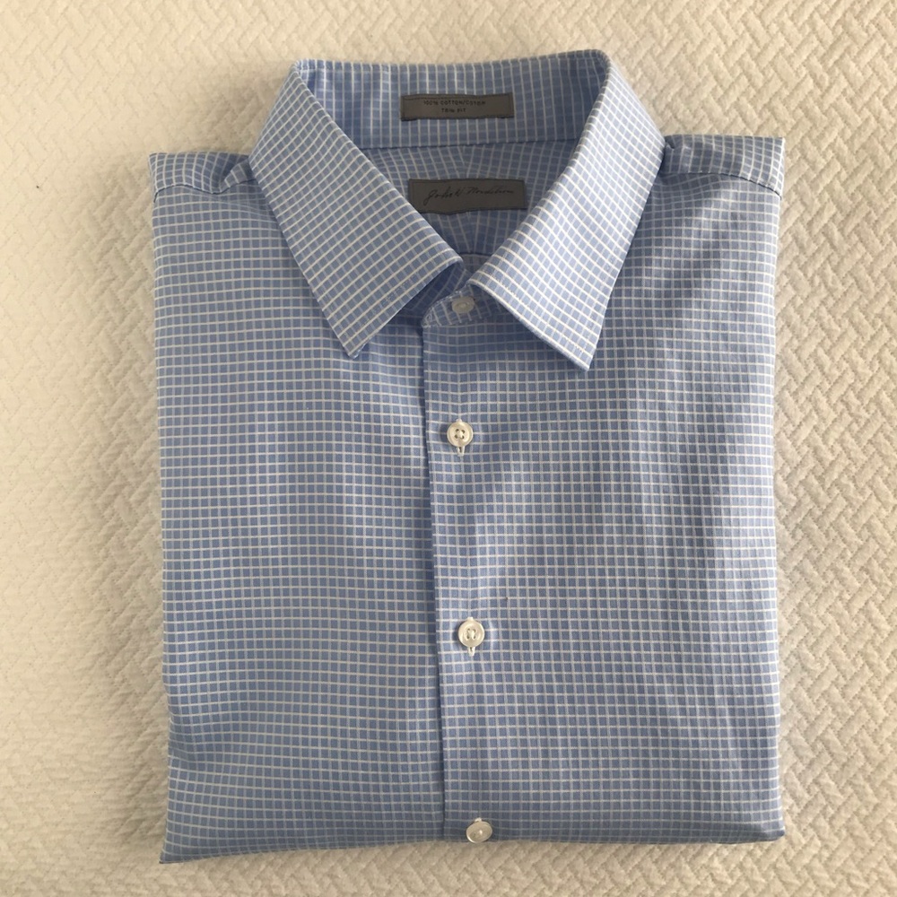 Nordstrom men’s trim fit dress shirt 17.5 36/37